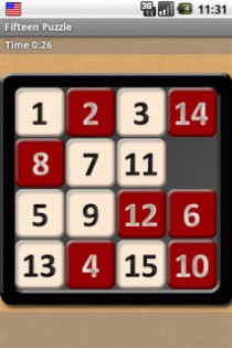 Fifteen Puzzle 1.0.1. Скриншот 1