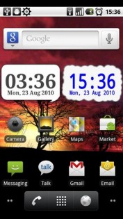 DigiClock Widget 4.1. Скриншот 2