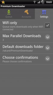 Premium Downloader 1.09. Скриншот 3