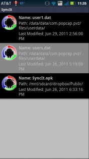 SyncIt .75.2. Скриншот 2