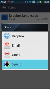 SyncIt Beta .75.2. Скриншот 1