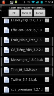 Efficient-Backup 1.5.3. Скриншот 3