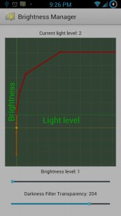 Brightness Manager 1.10.2. Скриншот 1