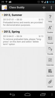 Class Buddy Lite 1.19. Скриншот 1