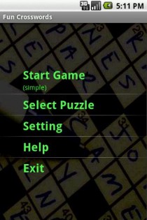 Fun Crosswords 0.2.1. Скриншот 2