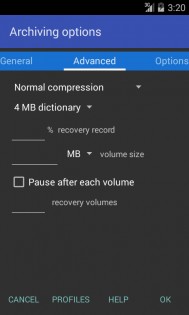 RAR for Android 6.23.117. Скриншот 3