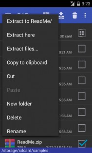 RAR for Android 7.11.127. Скриншот 6