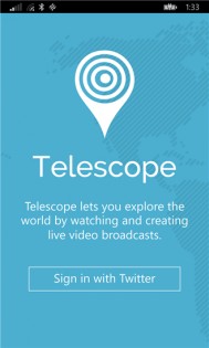 Telescope for Periscope. Скриншот 1