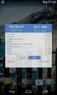 Internet Speed Meter Lite 1.6.7. Скриншот 1