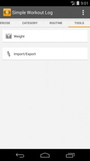 Simple Workout Log 3.9.821. Скриншот 3