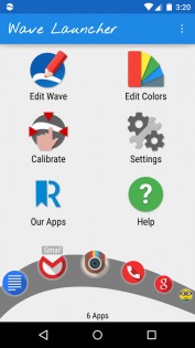 Wave Launcher v2.2.1. Скриншот 4
