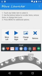 Wave Launcher v2.2.1. Скриншот 6