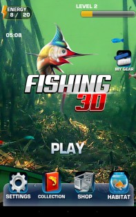 Fishing 3D 1.4.6. Скриншот 1