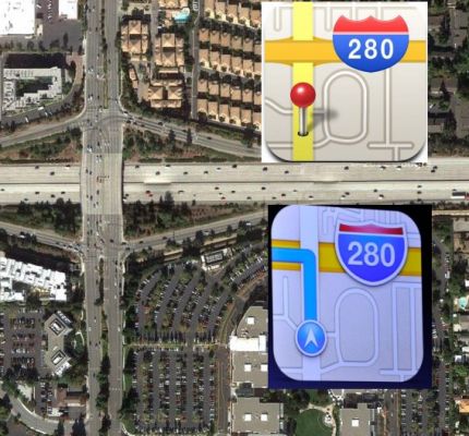 Днищенские карты Apple будут улучшены создателями Google Maps