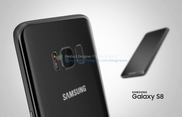 Новые рендеры Galaxy S8 полностью раскрывают дизайн смартфона