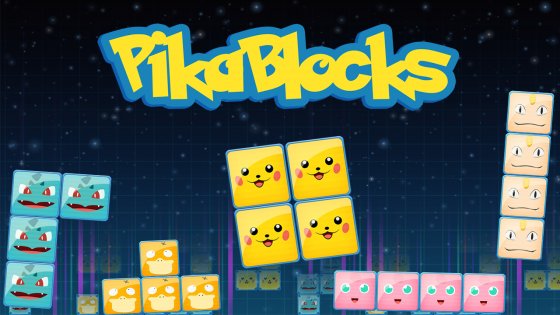 Pikablocks: Pikachu block game. Скриншот 1