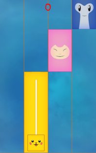 Piano tap Pikachu: ocean tiles. Скриншот 2