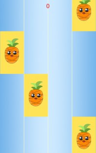 Piano: Pineapple Pen tiles. Скриншот 2