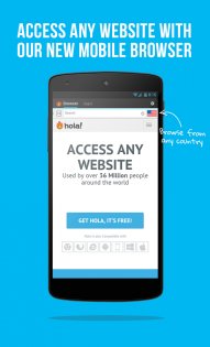 Hola VPN 1.199.358. Скриншот 2
