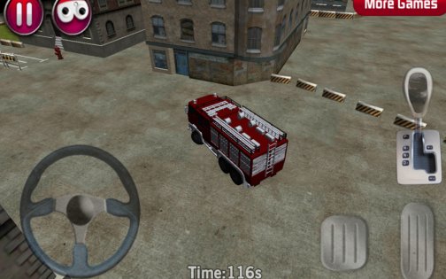 Firetruck Parking 3D 1.9. Скриншот 1