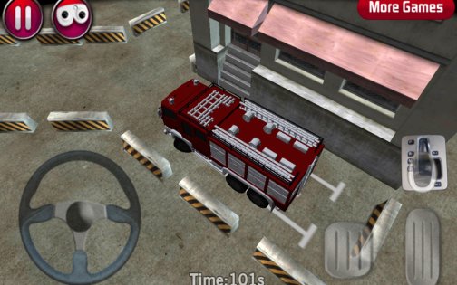 Firetruck Parking 3D 1.9. Скриншот 2