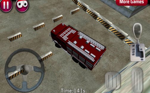 Firetruck Parking 3D 1.9. Скриншот 4