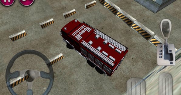 Firetruck Parking 3D 1.9. Скриншот 7