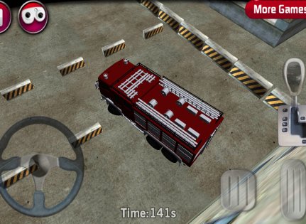 Firetruck Parking 3D 1.9. Скриншот 11