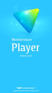 Wondershare Player 3.0.6. Скриншот 1