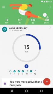 Google Fit 2025.02.13.00. Скриншот 1