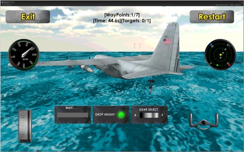 Fly Transport Airplane 3D 1.15. Скриншот 6