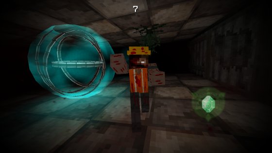 Herobrine Maze 3D : Silent Mine 1.3.1. Скриншот 2