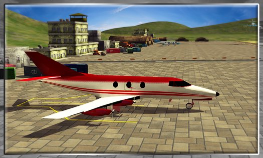 Classic Transport Plane 3D 1.3. Скриншот 2