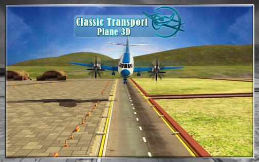 Classic Transport Plane 3D 1.3. Скриншот 7