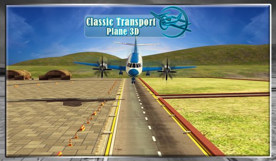 Classic Transport Plane 3D 1.3. Скриншот 13