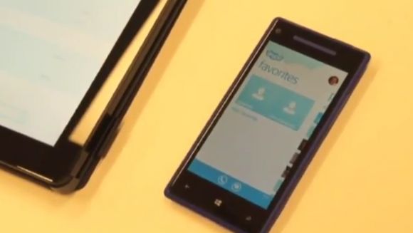 Видео-демонстрация Skype в Windows Phone 8