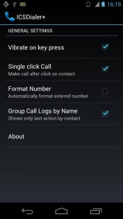 ICSDialer+ 2.2.0. Скриншот 2