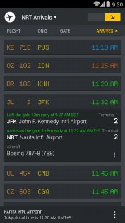 FlightBoard 1.4.2. Скриншот 1