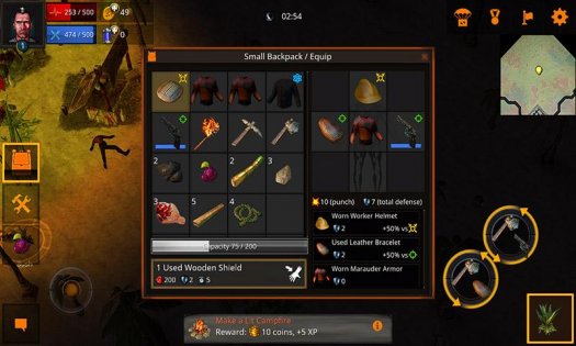 Zombie Raiders Beta 3.0.6. Скриншот 13