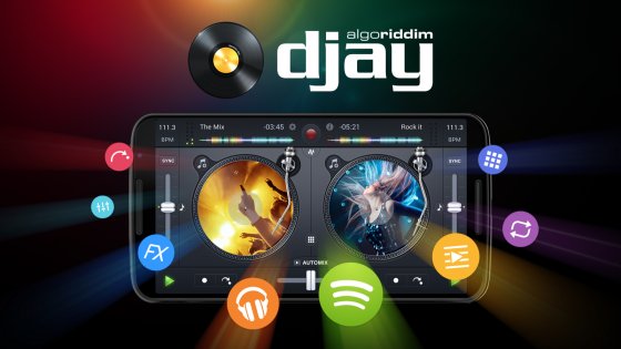 djay – приложение для DJ и микшер 3.1.4. Скриншот 1