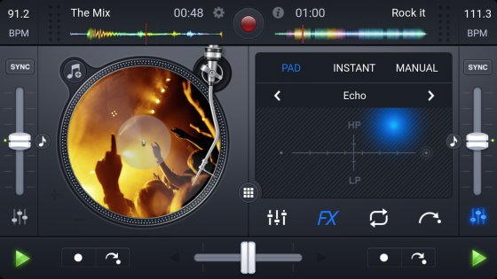 djay – приложение для DJ и микшер 3.1.4. Скриншот 4