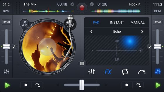 djay – приложение для DJ и микшер 5.3.2. Скриншот 4