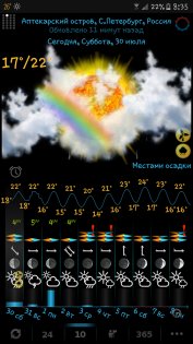 eWeather HDF 9.0.3. Скриншот 3