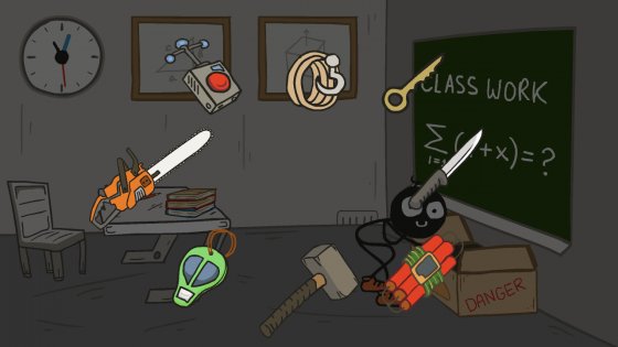 Stickman school escape 1.4. Скриншот 1