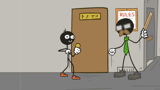 Stickman school escape 1.4. Скриншот 4