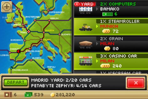 Pocket Trains 1.6.3. Скриншот 3