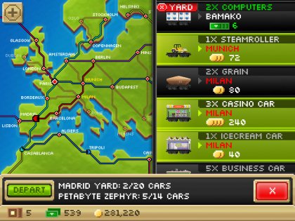 Pocket Trains 1.6.1. Скриншот 13