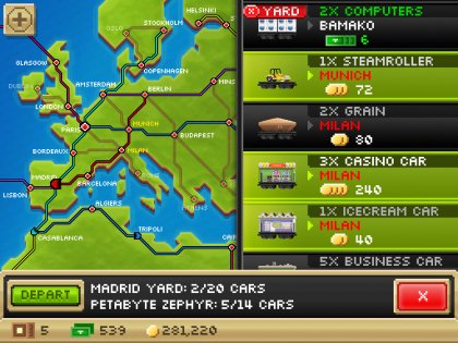 Pocket Trains 1.6.3. Скриншот 13