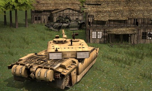 Tank Future Battle Simulator 1.3. Скриншот 1