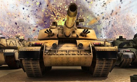 Tank Future Battle Simulator 1.3. Скриншот 3